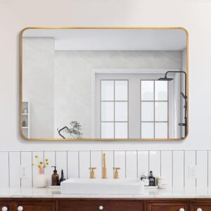 hod aurora premium gold edged smart led mirror
