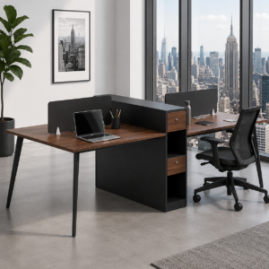 hod minova 2.7m 4 person executive workstation