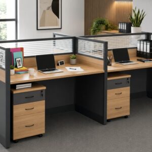 hod serenity 4 seater workstation