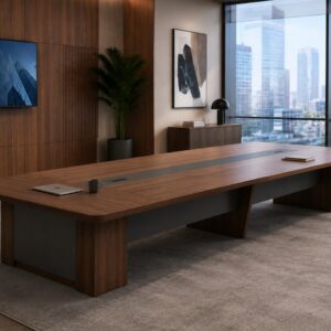 Home hod linear core 4.8m 16–18 seater conference table